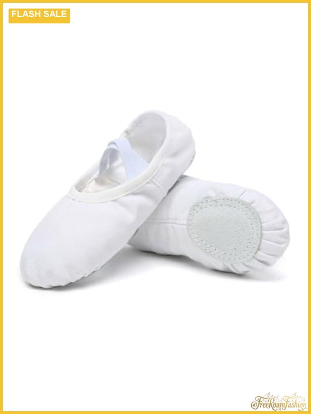 Women's PU Leather Ballet Shoes Flexible Dance Slippers Flats